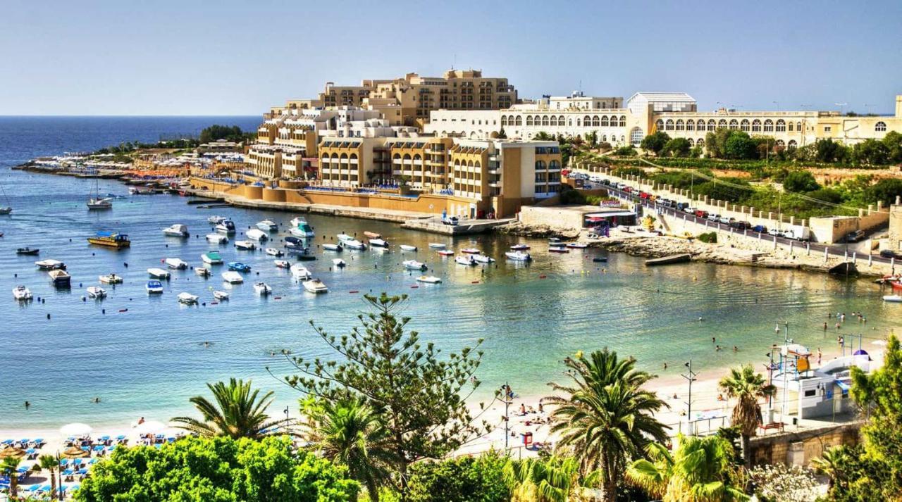 Holiday - Malta Balluta Beach 斯利马 外观 照片